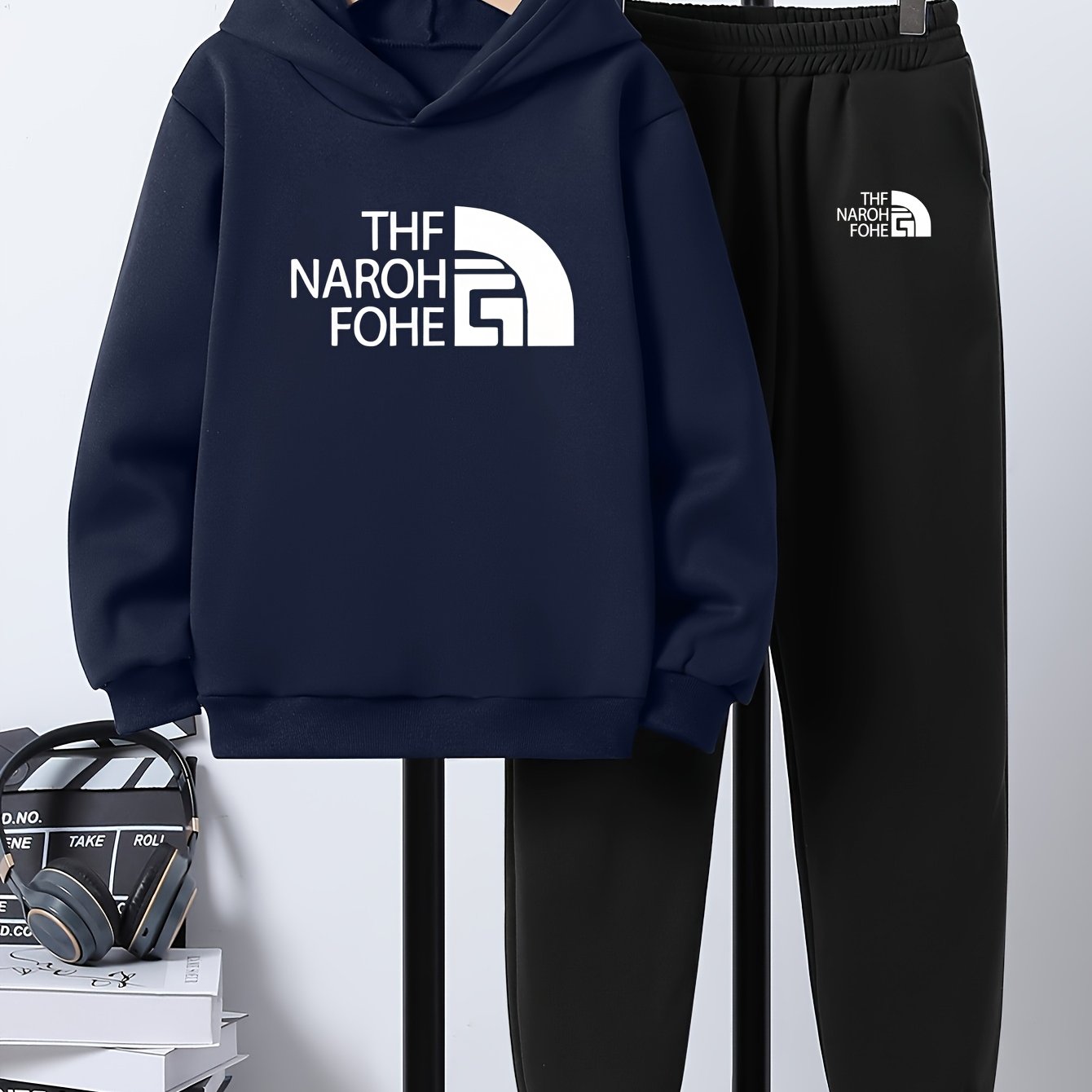 Ensemble 2 pièces jogging sweat à capuche - Boutique ÉclatsChic