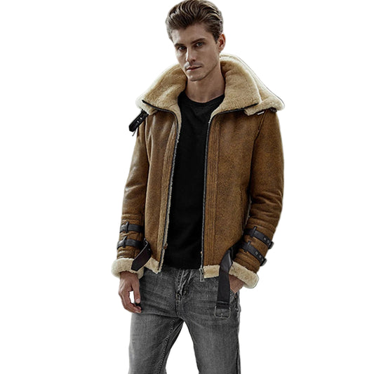 Blouson aviateur B3 en cuir Denny&Dora - Boutique ÉclatsChic