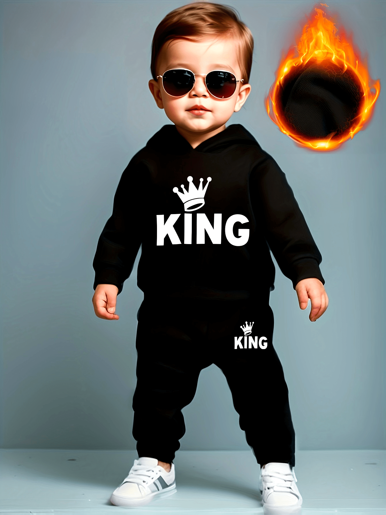 Ensemble sweat et pantalon bébé - Boutique ÉclatsChic