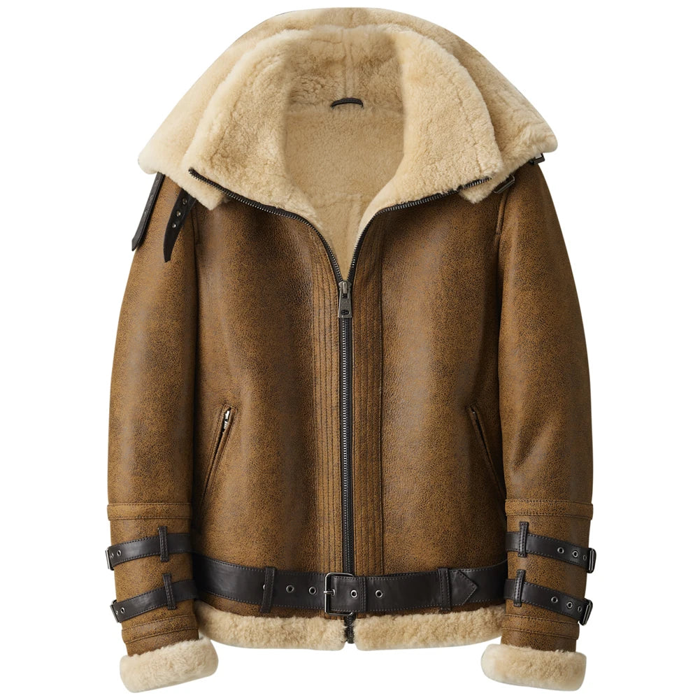 Blouson aviateur B3 en cuir Denny&Dora - Boutique ÉclatsChic