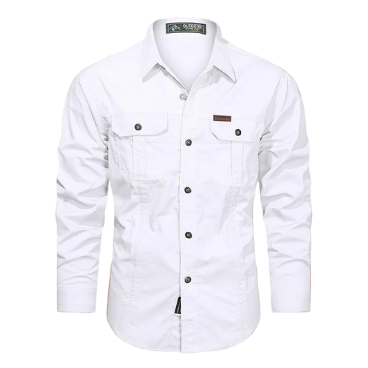 Chemise cargo printemps automne - Boutique ÉclatsChic