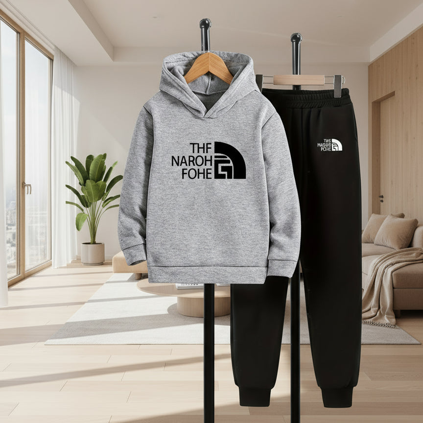 Ensemble 2 pièces jogging sweat à capuche - Boutique ÉclatsChic