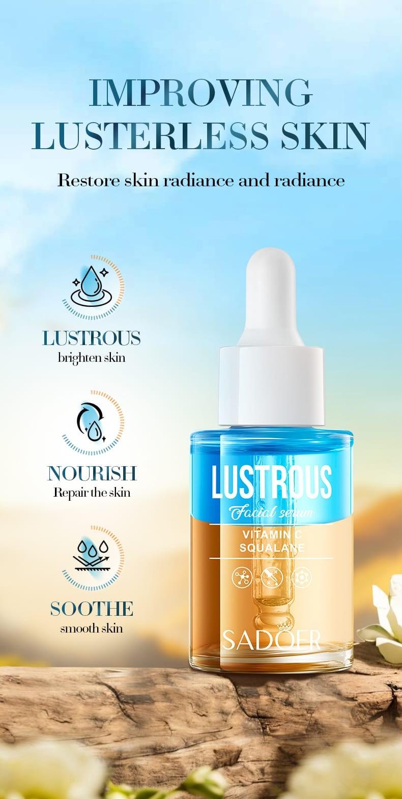 Sérum Vitamine C + Escualano 30 ml - Boutique ÉclatsChic