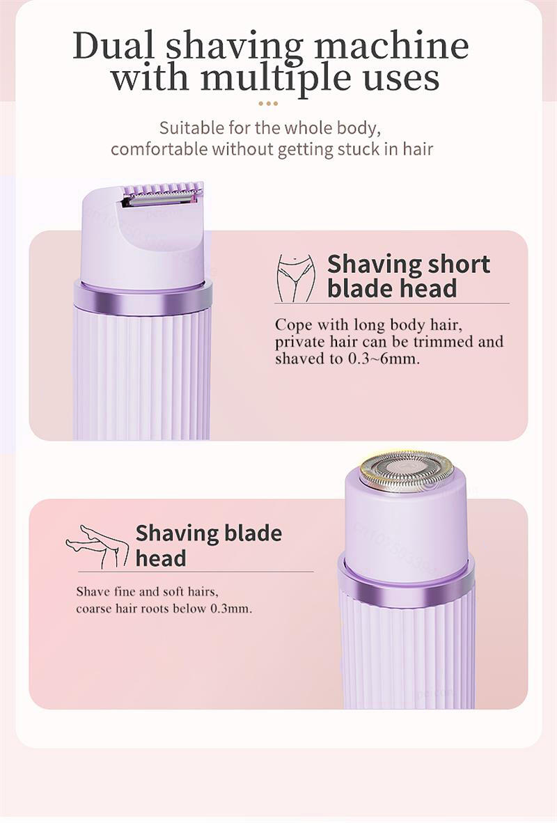 Épilateur Portable Double Tête - Boutique ÉclatsChic