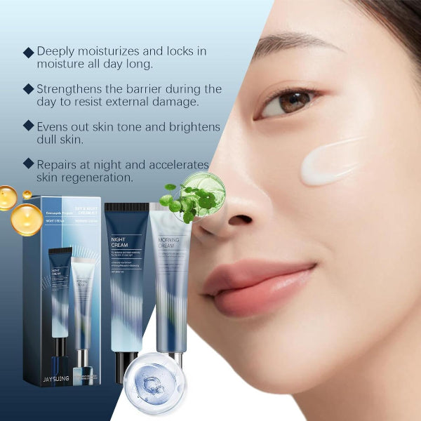 Duo Hydratant Jour & Nuit à la Centella - Boutique ÉclatsChic